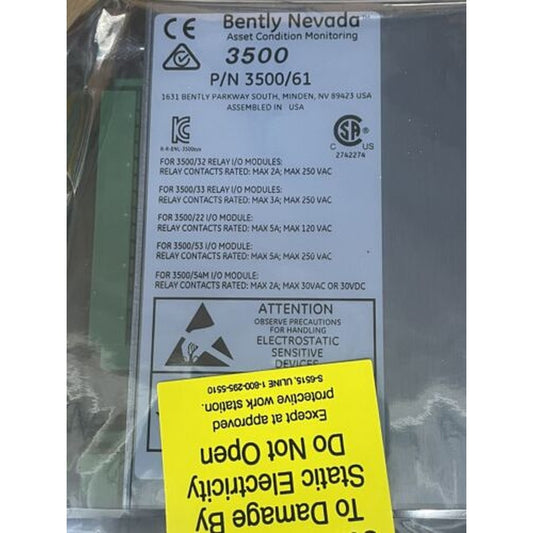 Bently Nevada 133819-02 PLC Module Brand new in Stock