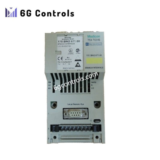 Schneider Electric 170BNO67100 Modicon Momentum Branch Interface