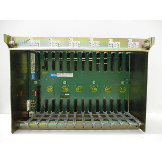 Allen Bradley 1771-A3B1 Chassis, Universal Input/Output, 12 Slots, for Use with PLC-5 and 1771 Input/Output