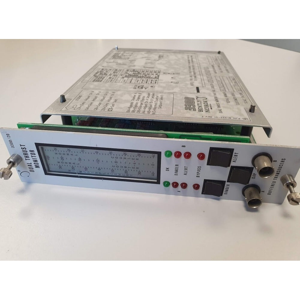 BENTLY NEVADA 3300/20-13-03-01-00-00 Dual Thrust Position Monitor high quality and excellent condition
