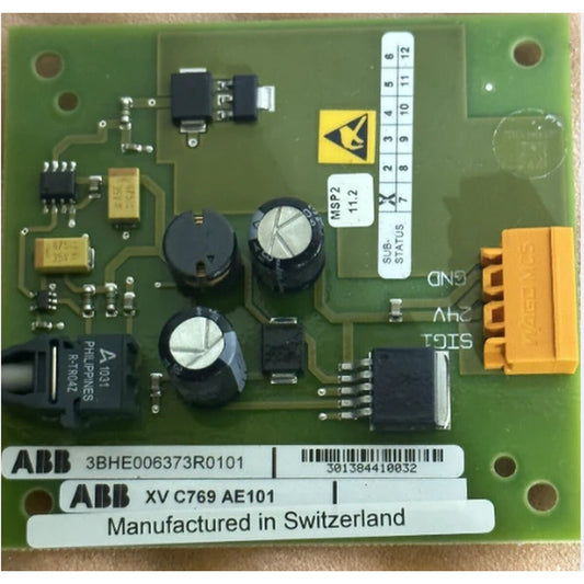 ABB XVC769AE101 3BHE006373R0101 Control Motherboard New and High Quality