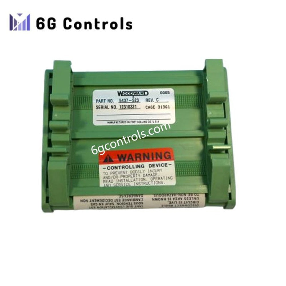5437-523C | Woodward MicroNet Series | Analog Field Terminal Module