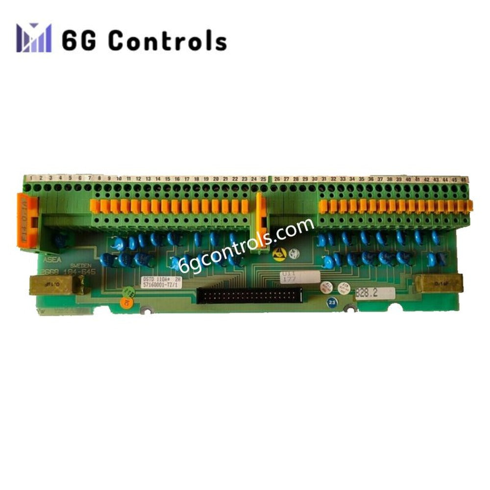 ABB 57160001-TZ DSTD 110A Connection Unit for Digital Output Board