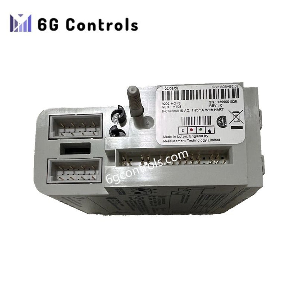 Emerson 8202-HO-IS 8‑Channel Intrinsically Safe Analog Output Module