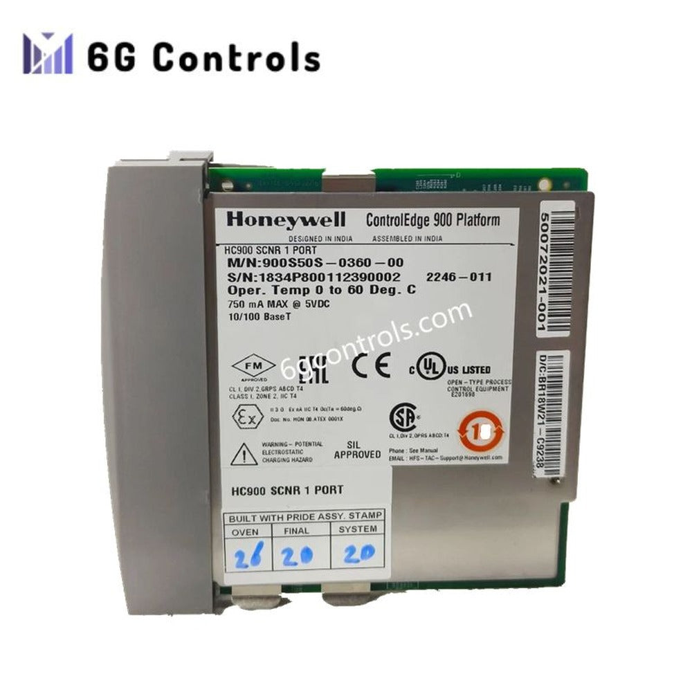 Honeywell 900S50S-0360-00 Single-Port I/O Scanner Module