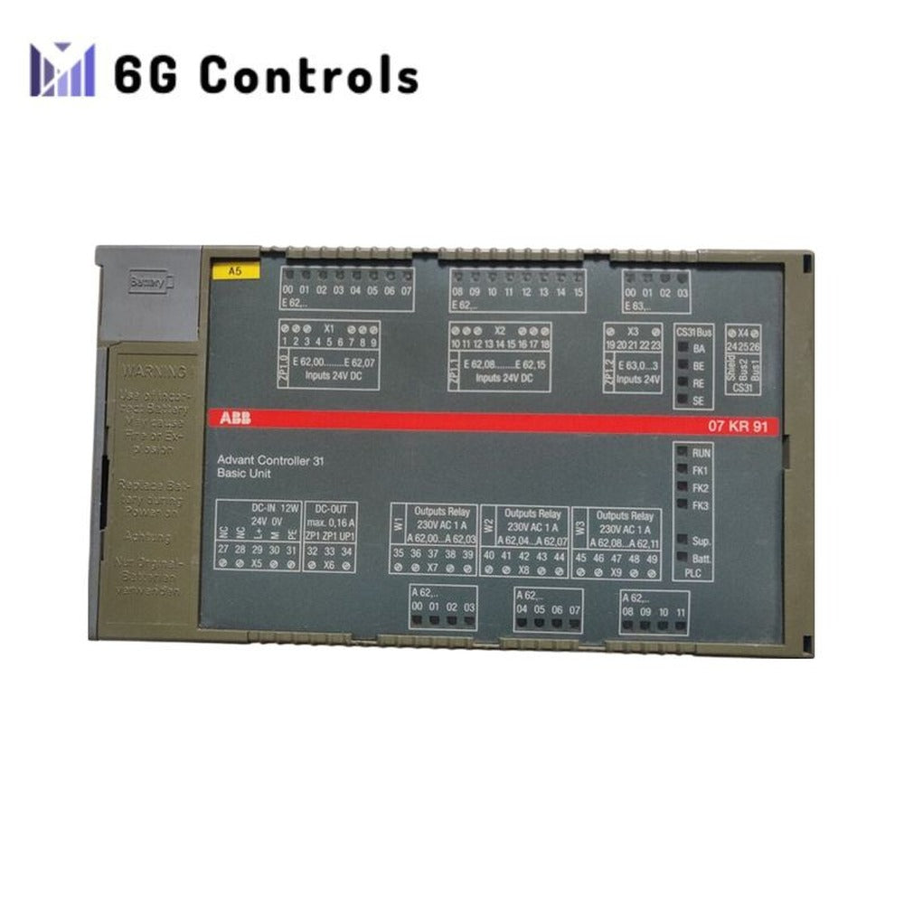 ABB GJR5250000R0353 07KR91B Advant Controller 31 Basic Unit