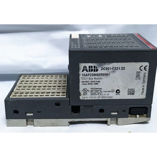 ABB DC551-CS31 D2 Interface module good service and original