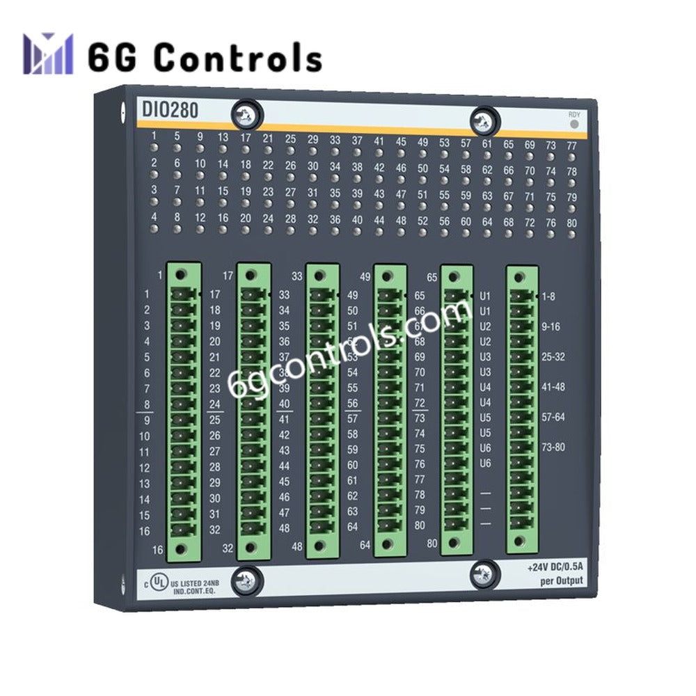 Bachmann DIO280 00011471-00 Digital Input/Output Module