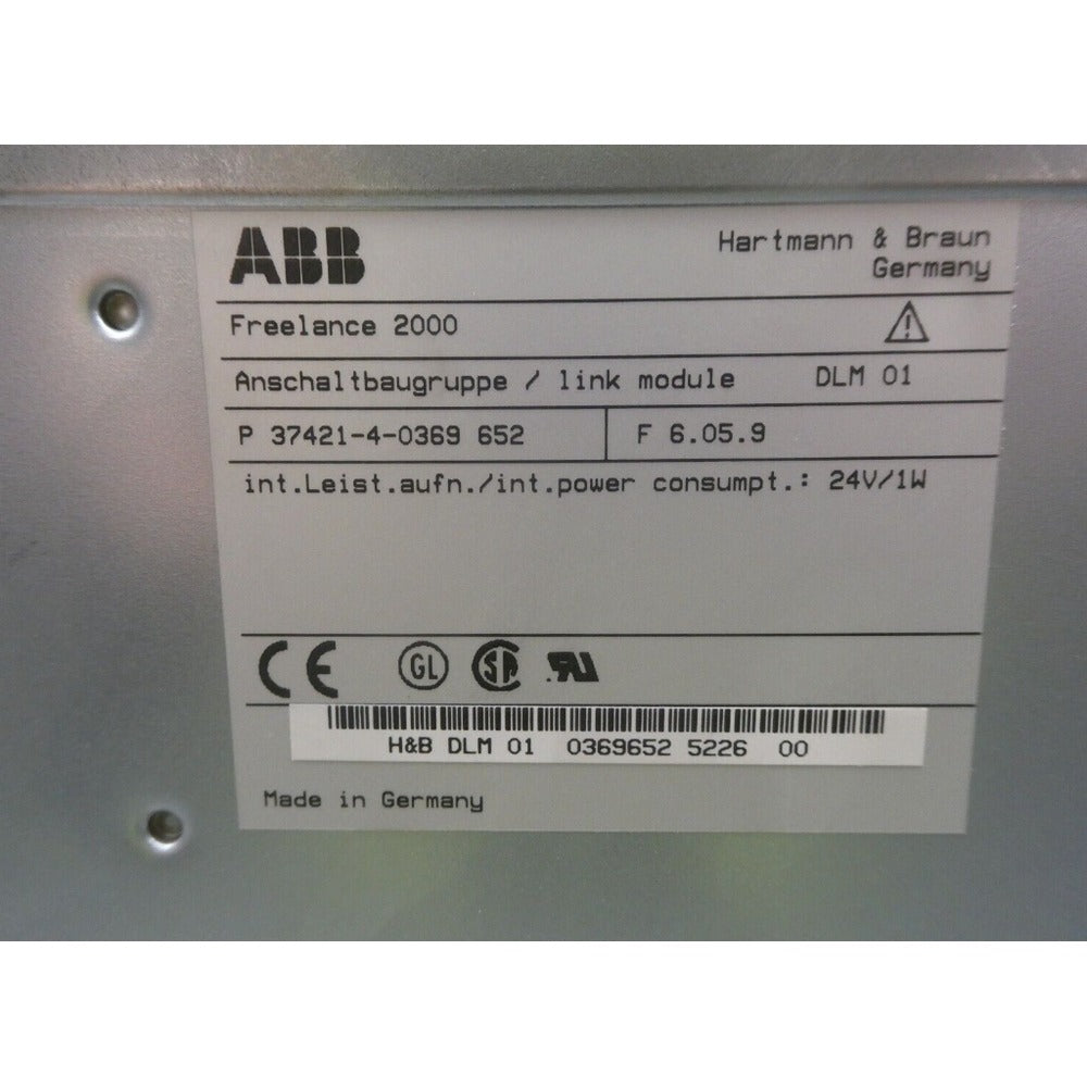 ORIGINAL ABB DLM01 Excitation redundancy control system