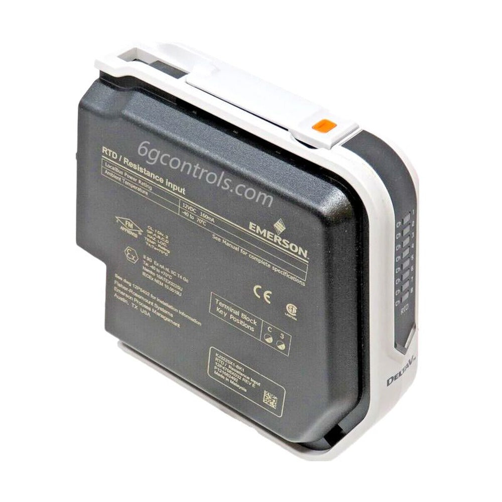 Emerson KJ3225X1-BK1 S-Series RTD / Resistance Input Card