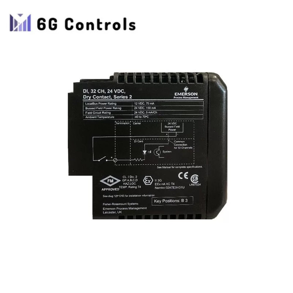 Emerson VE4001S2T2B4 Discrete Input Card In Stock