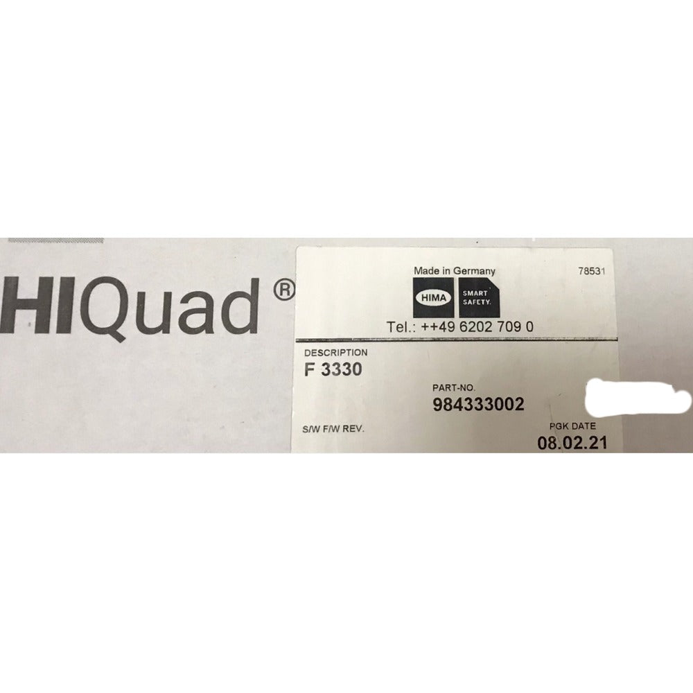 HIMA F3003 Automation Module bottom price and brand new