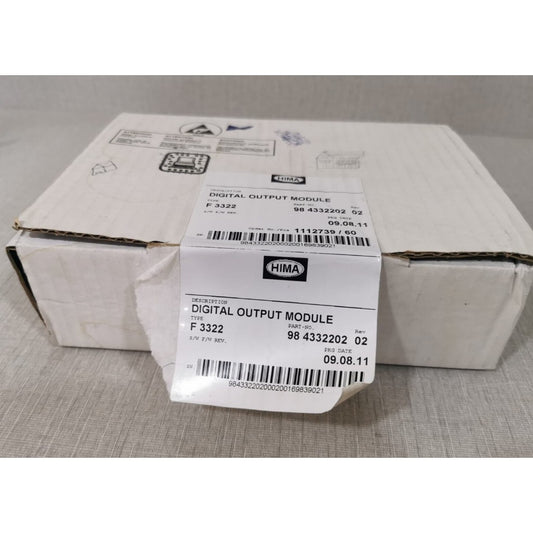 HIMA F3322 DIGITAL OUTPUT MODULE good service and original