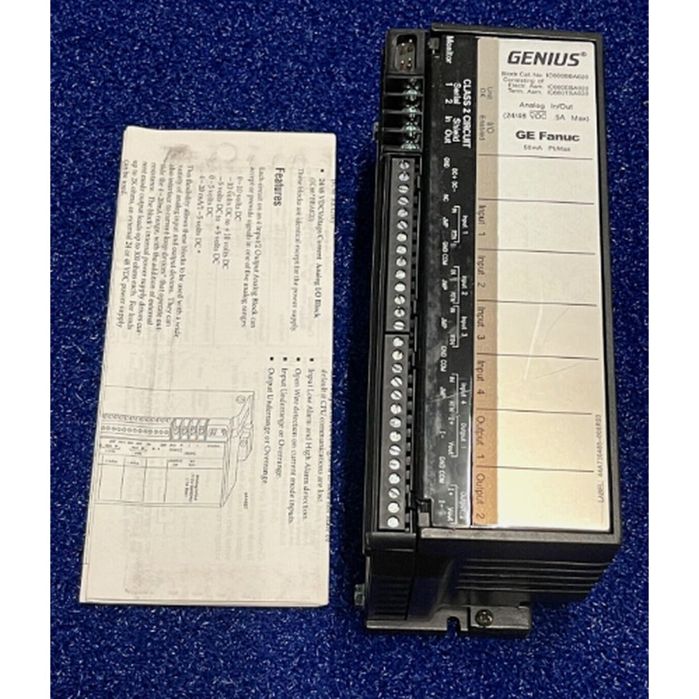 GE IC660BRD020 Analog Block Electrical Module original package