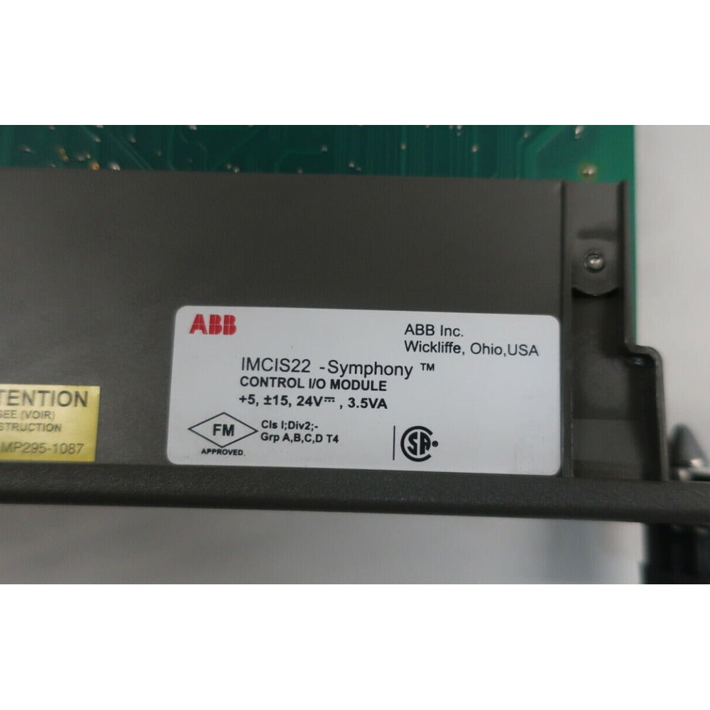 ABB IMCIS22 Control I/O Module original package and good service