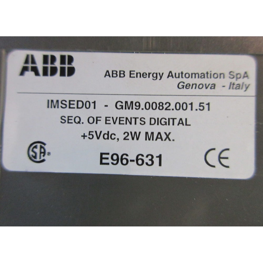 ORIGINAL ABB IMSED01 16 CH Digital Input Module