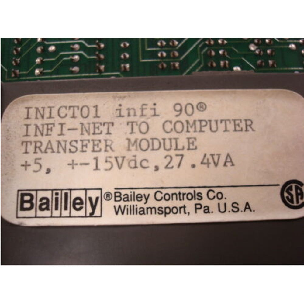 ABB INICT01 Computer Transfer Module first delivery and bottom price