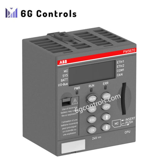 ABB PM5670-2ETH 1SAP151000R0278 Processor Module