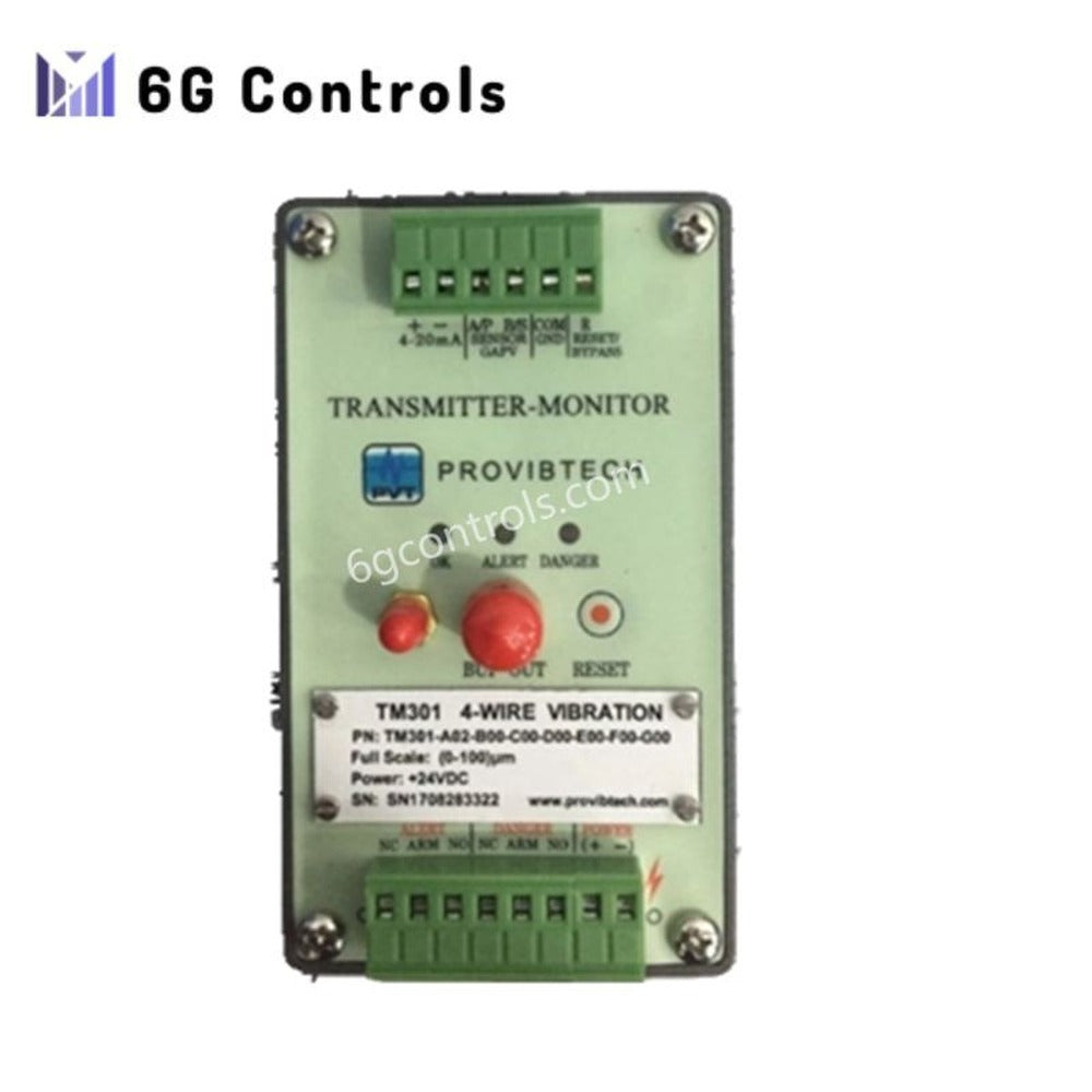 PROVIBTECH TM302-A00-B00-C01-D00-E00-F00-G00 Vibration Monitoring and Protection Device