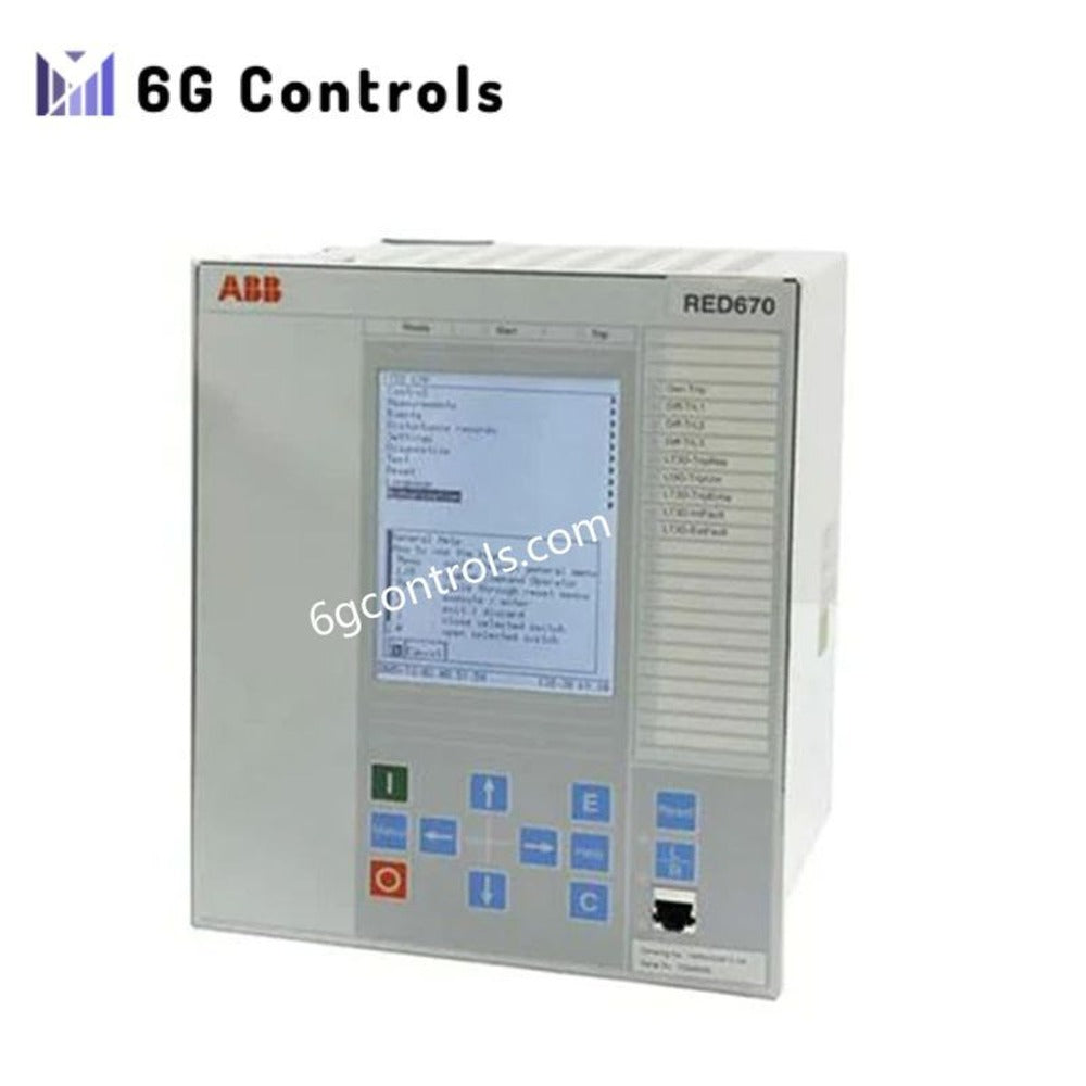 ABB RED670 1MRK000008-NB Bay Control Display Module