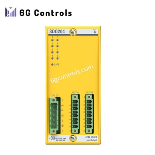 Bachmann SDO204 00014545-00 Safety Digital Output Module