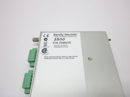 Operation of the Bently Nevada 3500/25 Keyphasor Module