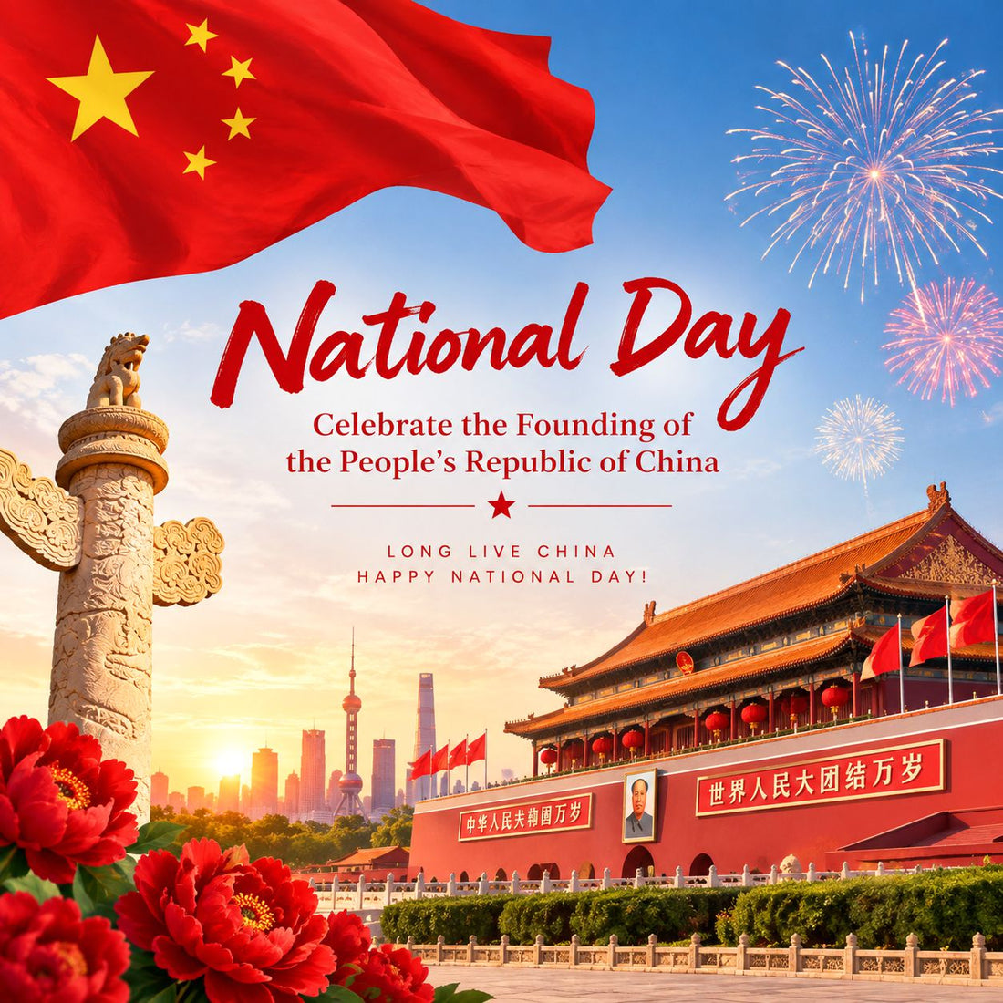 2026 China National Day Holiday Notice from 6G Controls