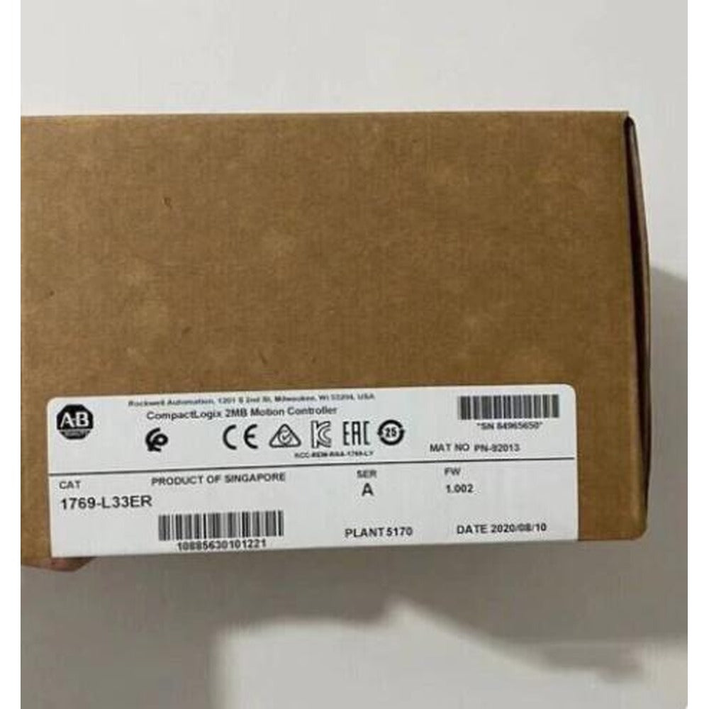 Allen Bradley 1769-L33ER CompactLogix 2 MB ENet Controller