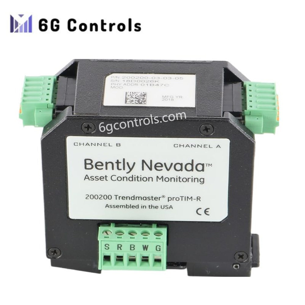 Bently Nevada 200200-06-06-05 Dual-Input ProTIM-R Module