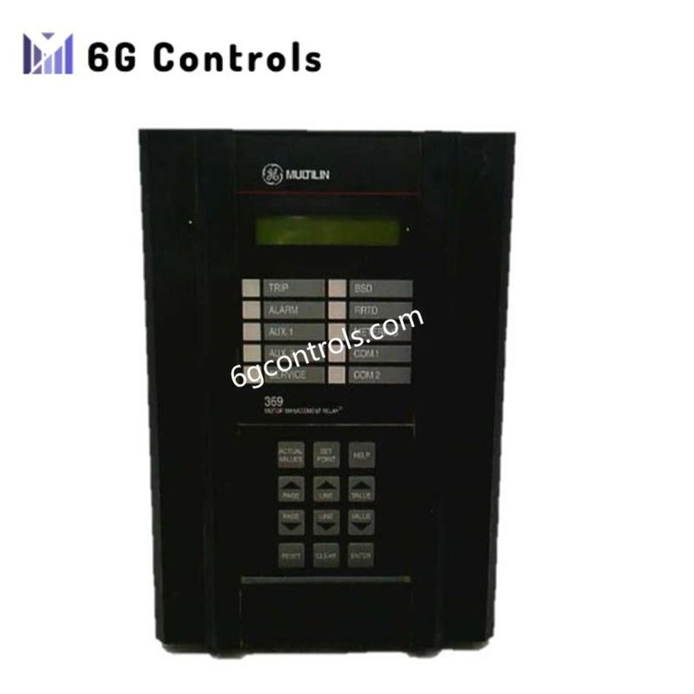 GE Multilin 369-HI-R-M-0-0-0-H-E Motor Management Relay