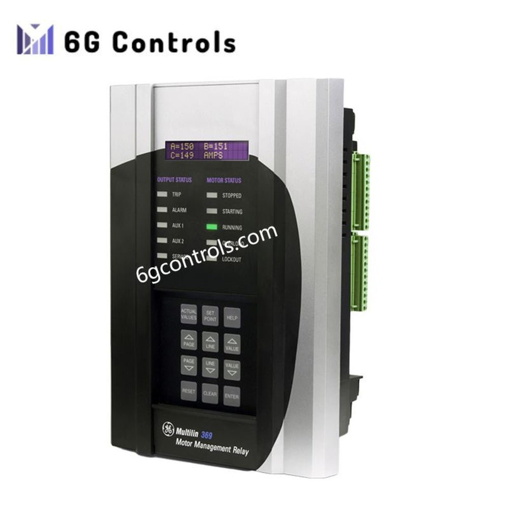 GE Multilin 369-HI-R-M-0-0-0-H-E Motor Management Relay