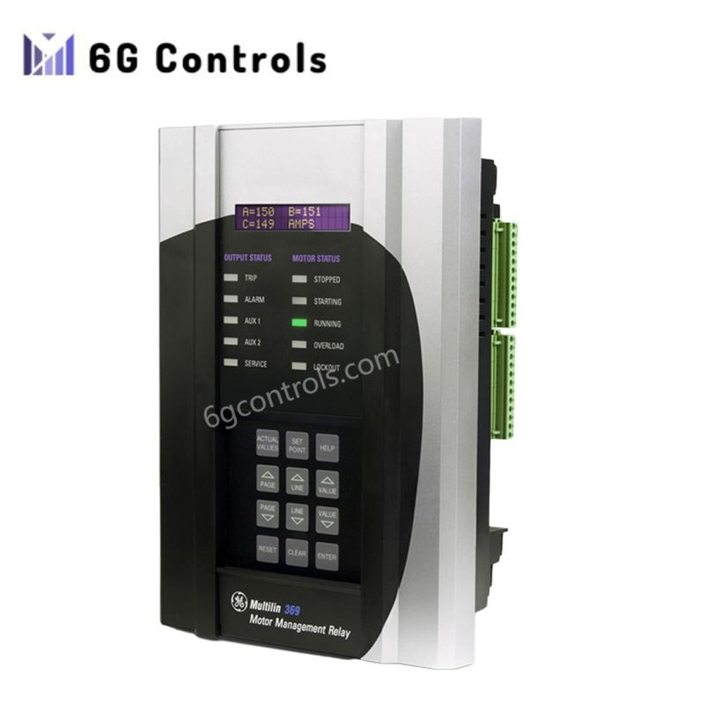 GE Multilin 369-LO-R-M-0-0-0-E Motor Protection Relay