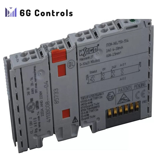 Wago 750-466 2-channel Analog Input Brand new in Stock