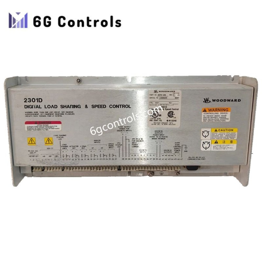 Woodward 8273-126 Digital Load Sharing Speed Control