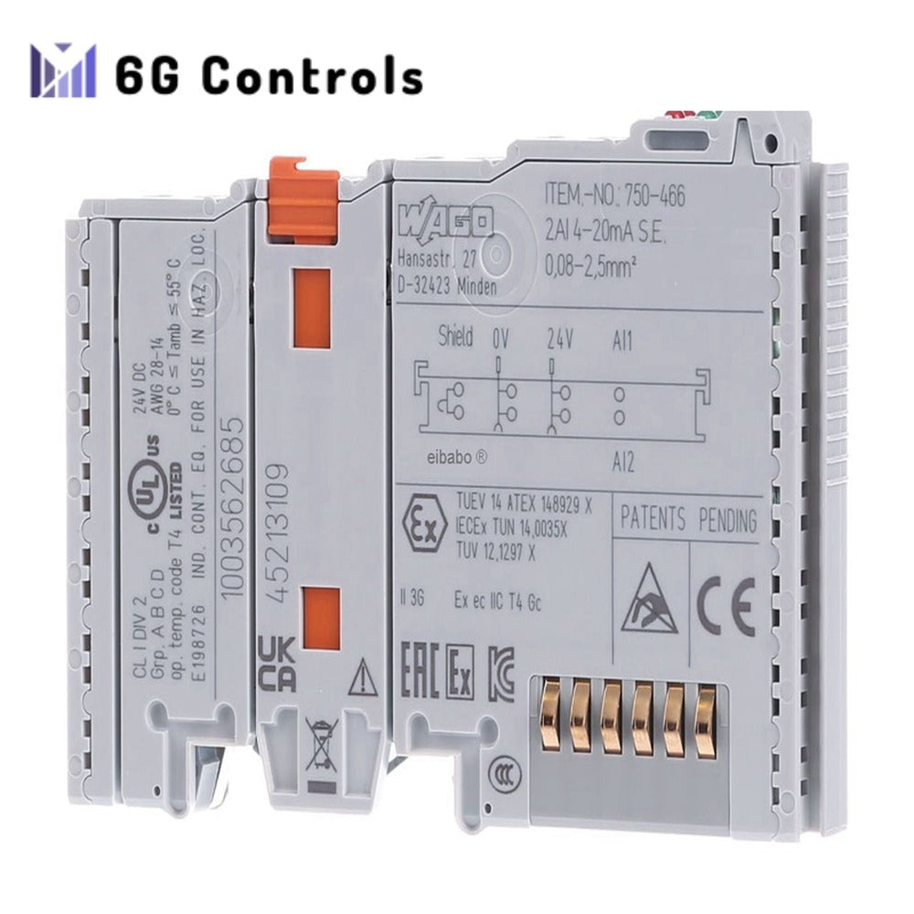 Wago 750-479 2-channel Analog Input Brand new in Stock