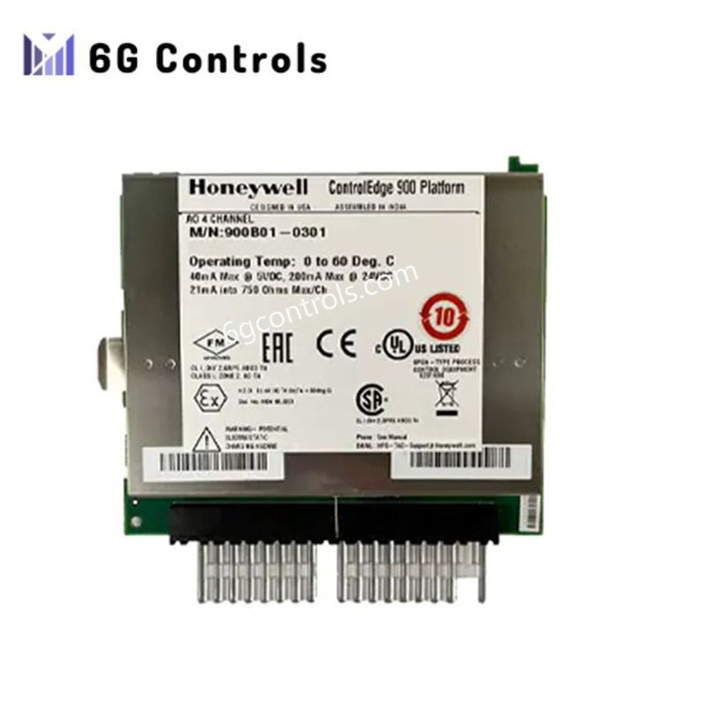Honeywell 900B01-0301 4-Channel Analog Output Module