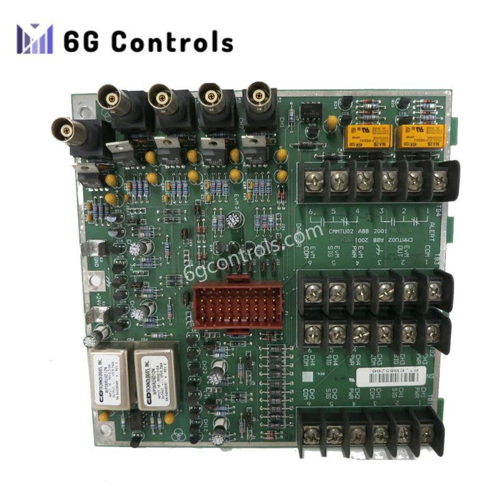 ABB CMMTU02 Termination Unit for Condition Monitoring Module CMM11