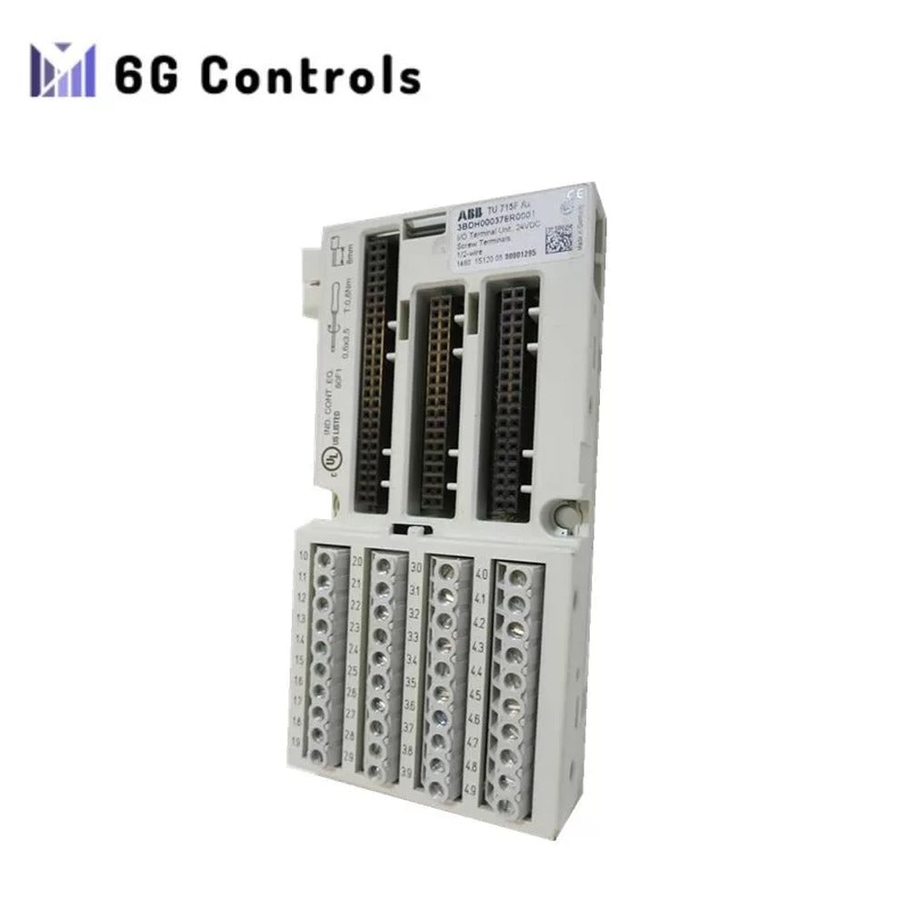 ABB TU715F 3BDH000378R0001 TU 715F I/O Terminal Unit