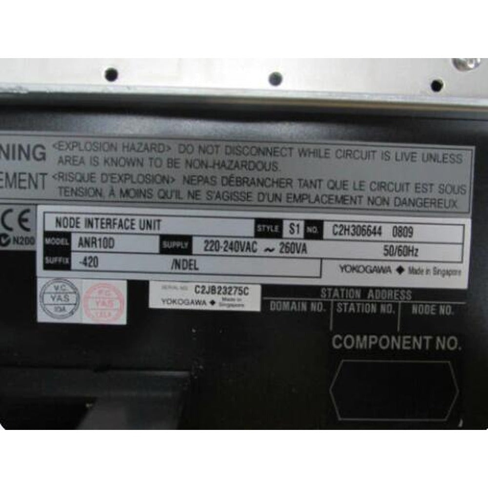 Yokogawa AFV10D-S41211 Dual-Redundant Field Control Unit Module