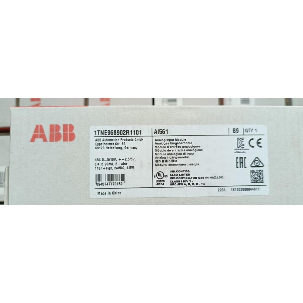 ABB AI561 Analog input module bottom price and high quality