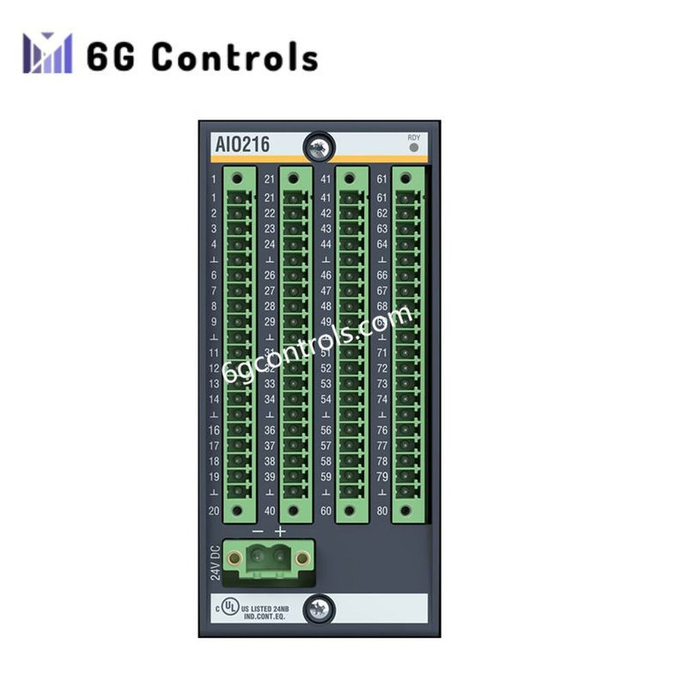 Bachmann AIO216 Universal Analog Input/Output Module