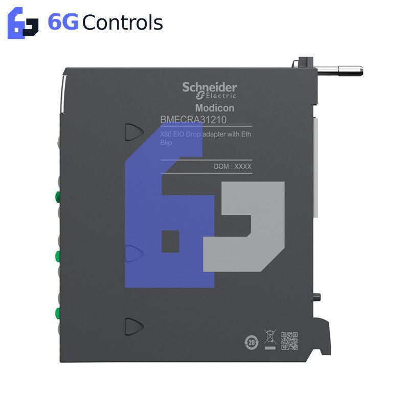 Schneider Electric BMECRA31210 Modicon X80 อะแดปเตอร์จุดเชื่อมต่อ Ethernet RIO