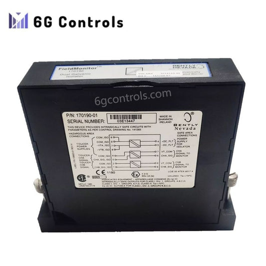 Bently Nevada 170190-01 1034549-40 141380-01 Dual Galvanic Isolator