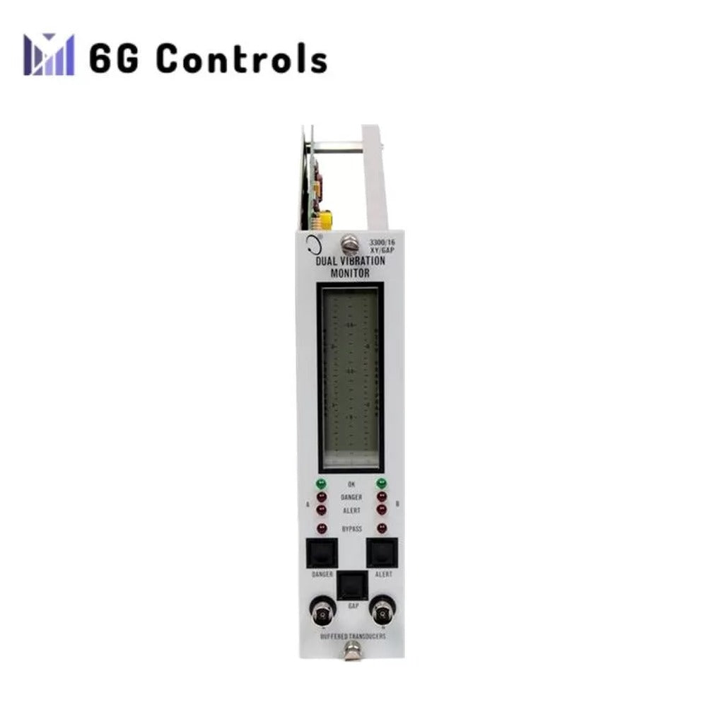 Bently Nevada 3300/16-02-01-02-01-00-00 Dual Vibration Monitor