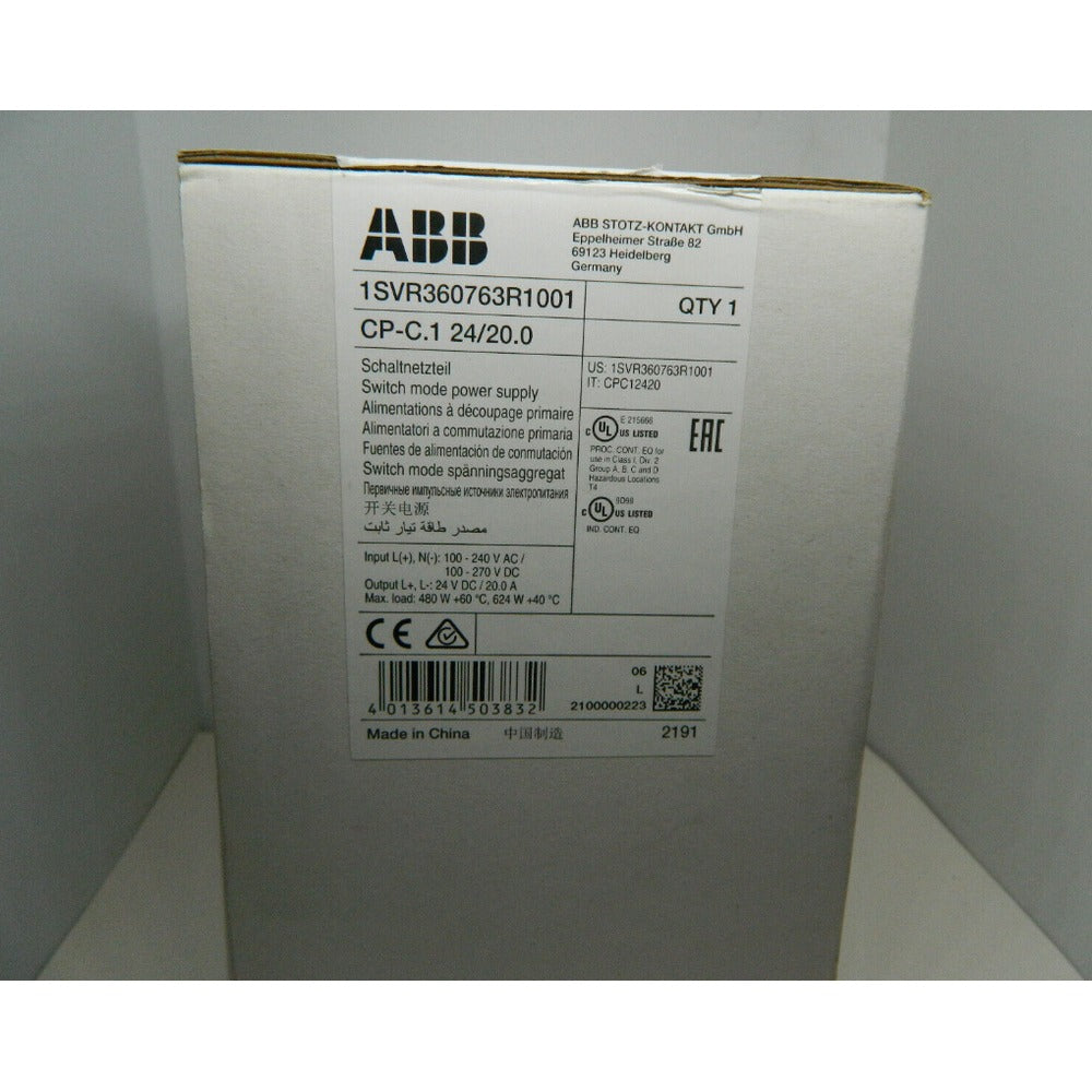 ABB TB521-ETH 1SAP112100R0170 Terminal base original and good service