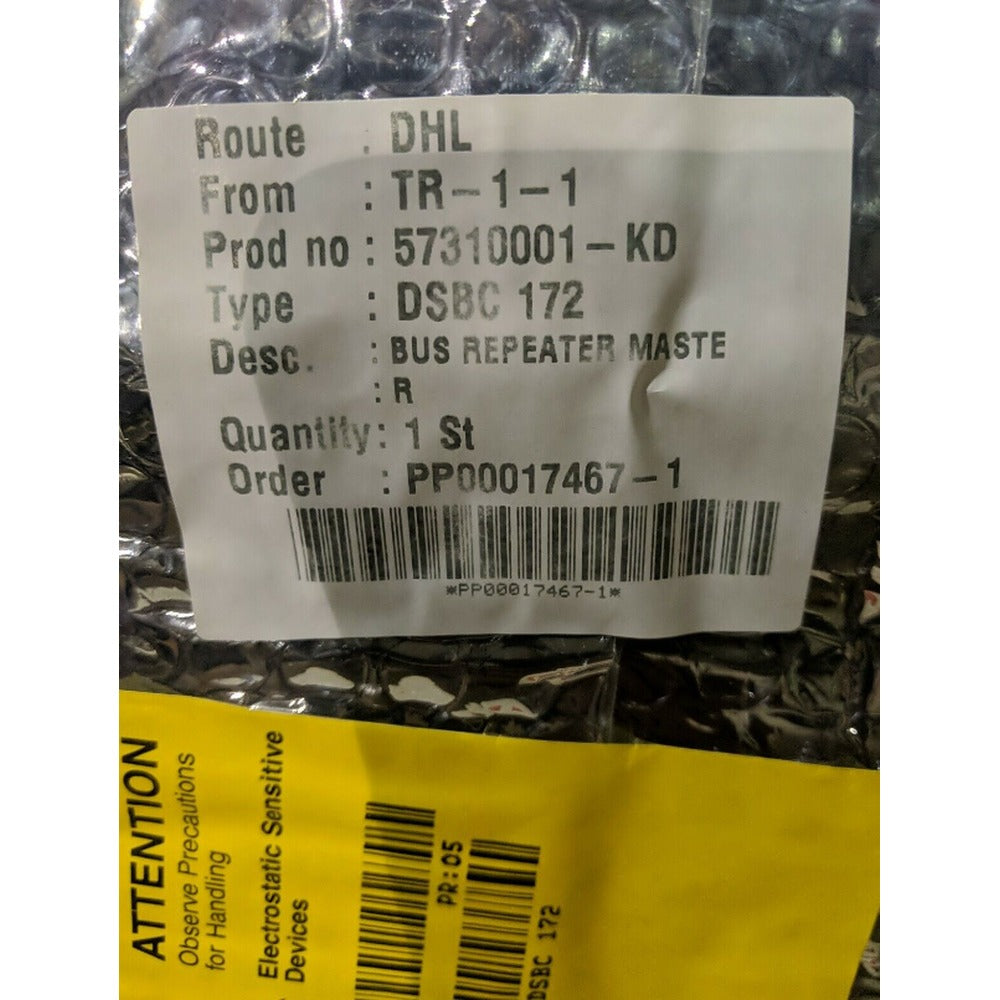 ABB DSBC172 57310001-KD Bus Repeater Master good service and high quality