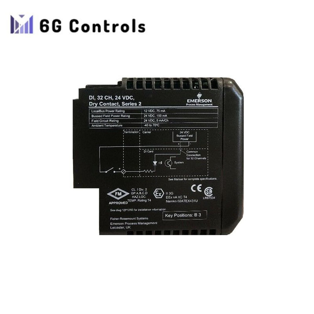Emerson VE4001S2T2B4 Discrete Input Card In Stock