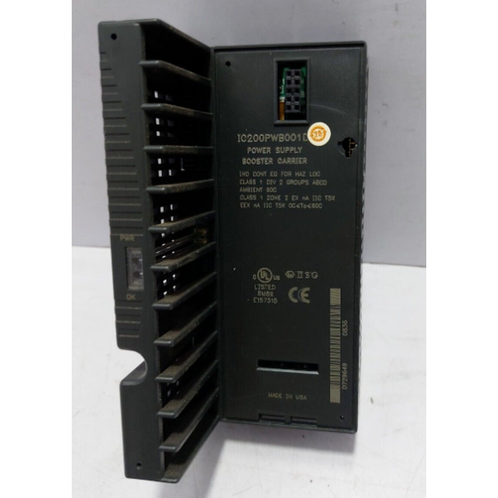 GE IC200PWB001D Power Supply Booster Carrier high quality and original package