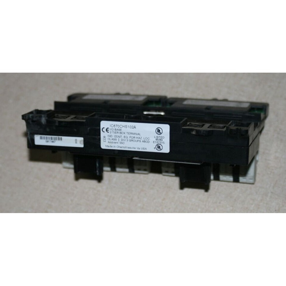 GE IC670CHS102A I/O Base Terminal Block good service and original package