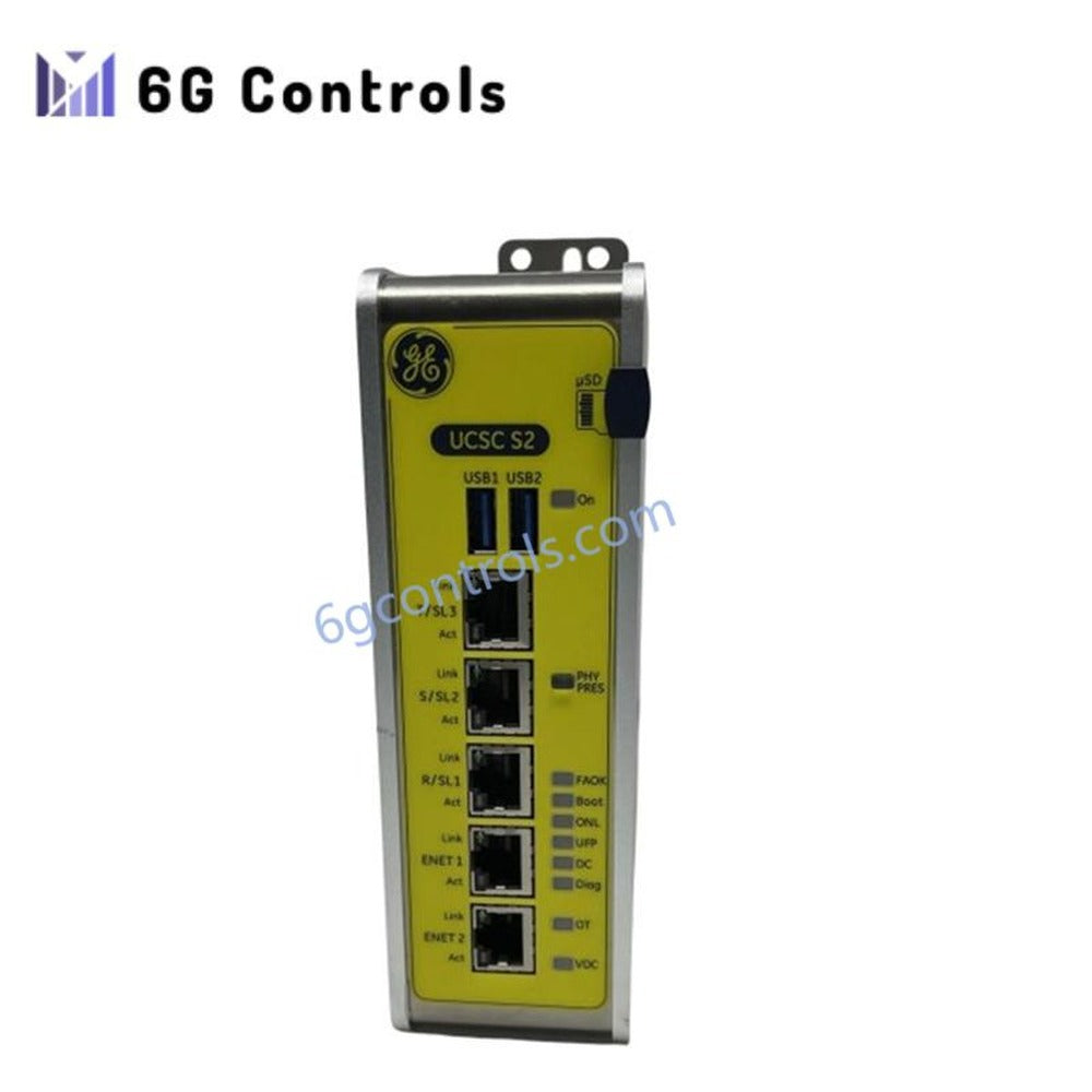 GE IS420UCSCS2A Dual-Core Safety Controller Module